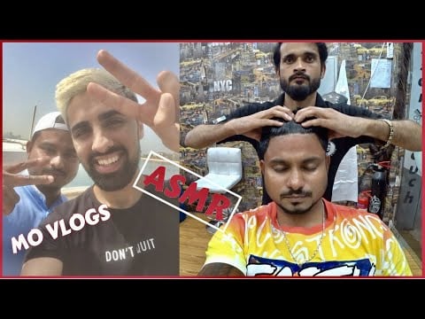 ASMR | I Meet Mo Vlogs In Dubai And Head Massage 🇦🇪