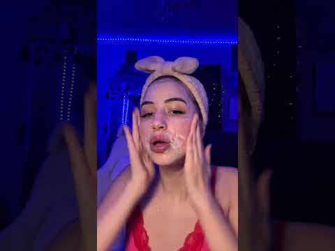 ASMR get unready with me #asmr #tingles  #short #makeup