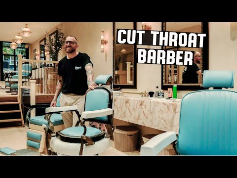 🇳🇱 Is This Amsterdam’s Most Beautiful Barbershop? Take A Tour With Us! | Cut Throat Barber