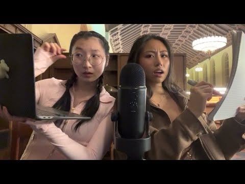 ASMR In The Library...