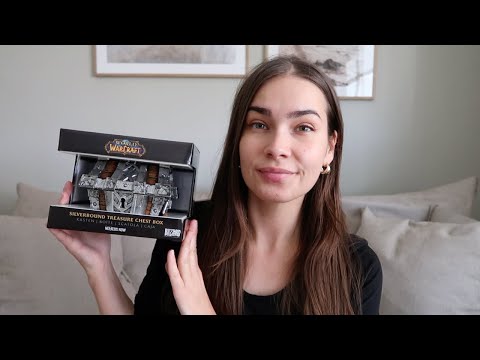 ASMR World of Warcraft Silverbound Treasure Chest Unboxing