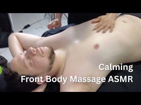 [ASMR] Front Body Relaxation Massage | Professional Spa Session | No Talking