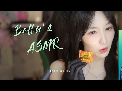 【贝拉小姐姐 ASMR】饼干，吸管