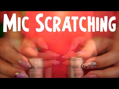 ASMR Mic Touching and Scratching 💎 No Talking, Rode Nt5