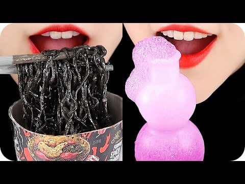 WEIRD FOODS IN KOREA CONVENIENCE STORE WEIRD FOOD ASMR COMPILATION #3 🇰🇷