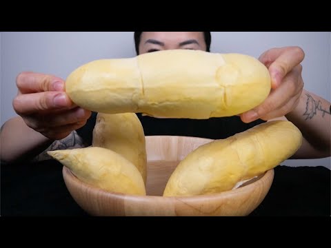 DURIAN (ASMR EATING SOUNDS) LIGHT WHISPERS | SAS-ASMR