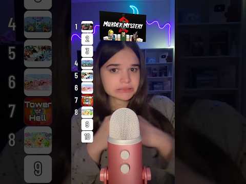 ASMR Ranking Roblox Games #asmrtriggers #asmrgame #asmrwhispering