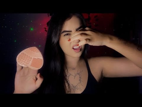 ASMR MASSAGEM NOS PÉS 🦶🏻 (mas você está com chulé 😵‍💫😵)