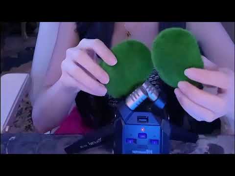 Tingly Ear Cleaning ASMR with Goose Feather, Ponytail Fibers & Soft Scraping (No Talking)