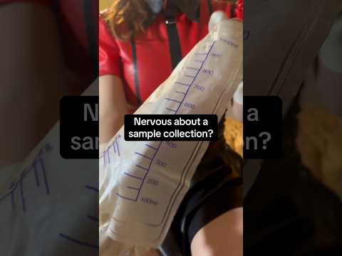 Nervous about a sample collection? #medicalexam #nurse #whitegloves #latexgloves