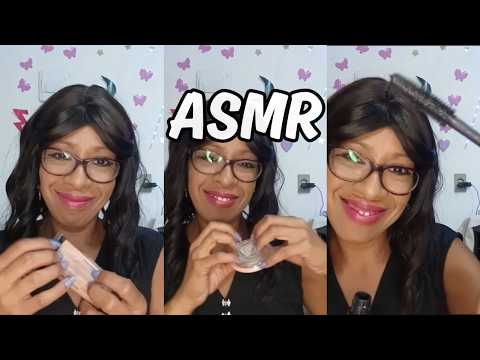 ASMR SONS DE MAQUIAGEM PARA VOCÊ #asmrmakeup #asmr #relax