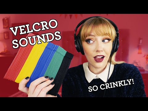 Velcro Sounds ASMR - Crinkly Plastic Packaging!