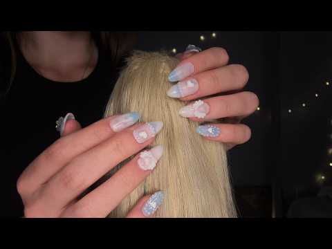 Gentle Scalp Scratching and Massage ASMR for Sleep, Relaxation, Focus, Study