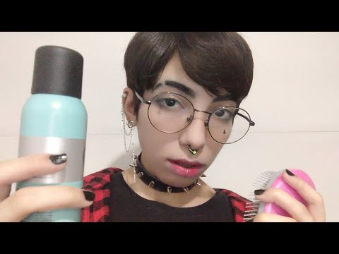 ASMR CABELEIREIRA MAL AVALIADA | ROLEPLAY