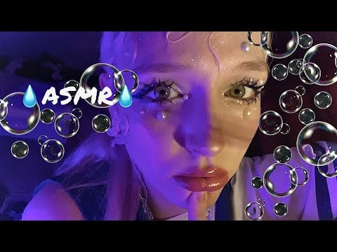 ASMR звуки рта 👅 💦слюнка💦 мокрые звуки🌊