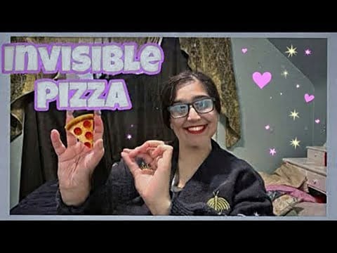 Asmr ~ Making a Pizza 🍕Invisible (Propless) cooking 🧑‍🍳 Serving Waitress Roleplay food roleplay 