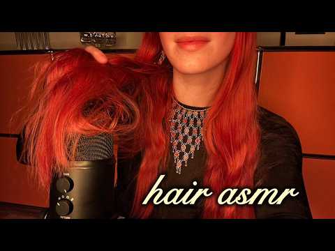 pures ASMR mit meinen Haaren ༄ (no talking. 100% mic sensitivity)