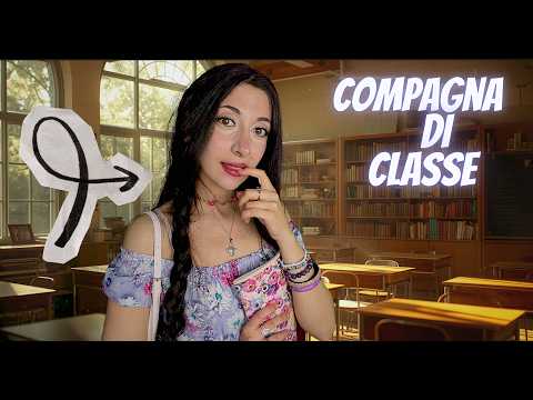 ASMR roleplay romantico| Fai colpo sulla tua compagna di classe