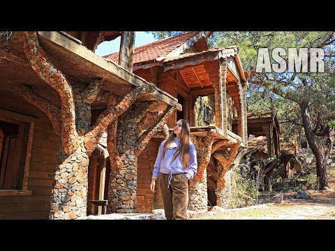 АСМР ЗАБРОШКА ПОКИНУТЫЕ домики НА ДЕРЕВЬЯХ  | НЕОЖИДАННАЯ ВСТРЕЧА | ASMR Abandoned HOTEL Whisper