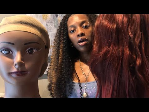 ASMR 💝 Installing Your Wig Roleplay