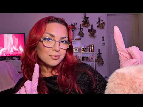 ASMR ☆ giving you a gentle medical exam (personal attention, mouth sounds, light triggers+)
