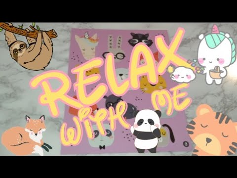 LO-FI ASMR VISUAL & SOUND TRIGGERS: WILDLIFE 🦊🐰🐼🦄  STICKER PUZZLE #186