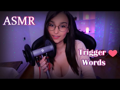 ASMR TRIGGER WORDS FOR SLEEP 💤