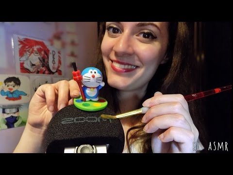 ★ASMR italiano★ Chiacchiere e Brushing sul Microfono *zoom h6* (mic brushing)