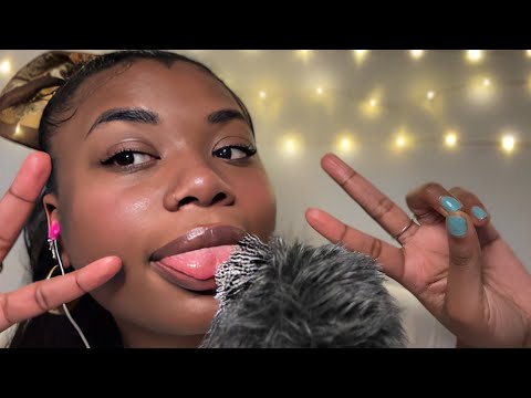 ASMR Mouth sounds👄 + personal attention👁️👄👁️ (200% sensitivity⚠️)