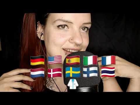 ASMR Triggerwords in 10 different languages 🌍 | What's your favorite language / word?