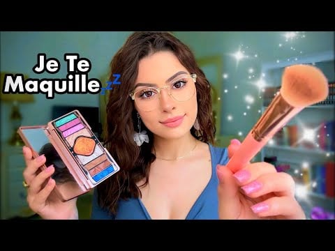 ASMR Je Te Maquille Roleplay💄 Doing Your Makeup Attention Personnelle  💖  S’endormir VITE 💖