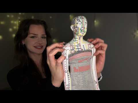 acupuncture doll premium experience (massage + scratching back, neck, scalp, arms) [ASMR]