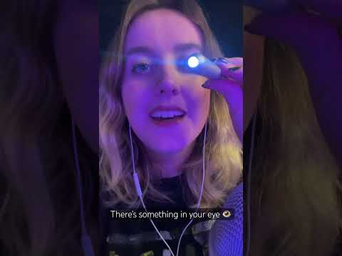 Something in your eye 👁️ ASMR