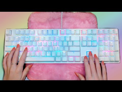 ASMR Rainbow Mechanical Keyboard Typing