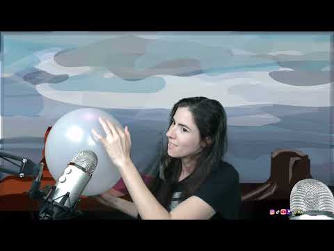 ASMR - Pink Balloon Tapping