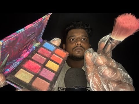 ASMR Fast And Aggressive Indian Makeup 💄