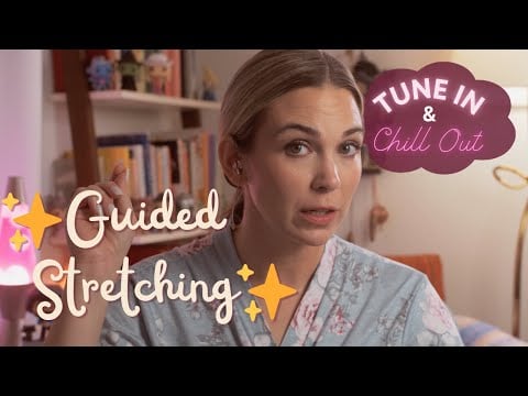 Gentle Guided Stretch 💗 Unwind Tight Muscles & Relax Before Bed 😴