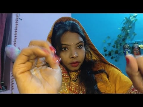 Asmr doing my traditional makeup....💄💅