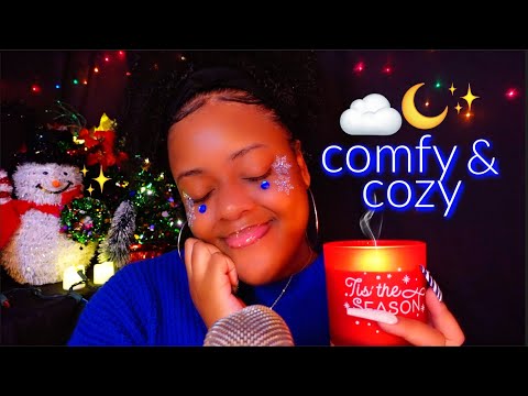 ASMR triggers to make you feel comfy, sleepy & cozy 🫶🏽❤️✨[ tingly & relaxing ]