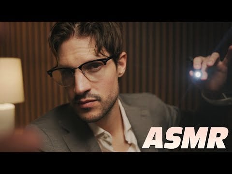 Professional ASMR Ear & Hearing Exam for the Fastest Sleep on YouTube (Close Up)