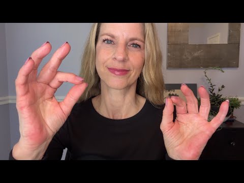 ASMR Gentle Hand Movements And Soft Mouth Sounds