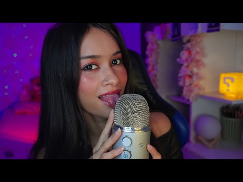 ASMR | Sons de Boca Molhadinhos Pra Cair No Sono