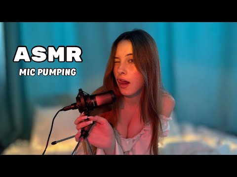 ASMR | Intense Mic Pumping | Wet Ear-to-Ear Mouth Sounds for Sleep