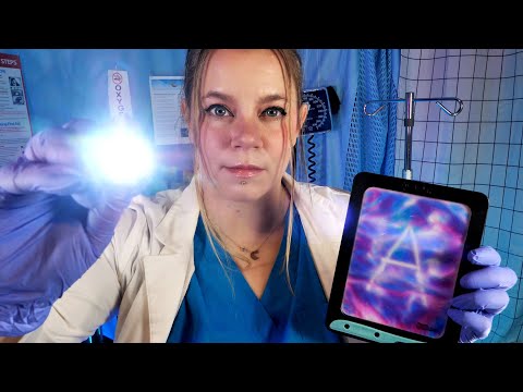 ASMR Hospital ER | Pediatric Cranial Nerve Exam & Sensory Testing