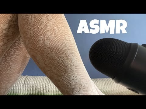 ASMR | Fishnet tights scratching | scratching sounds