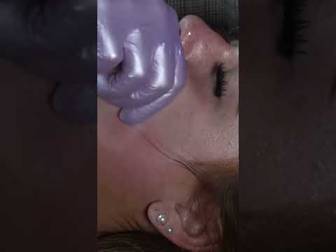 Gua Sha Bliss: Pink vs. Purple Gloves Skincare Debate! #shorts