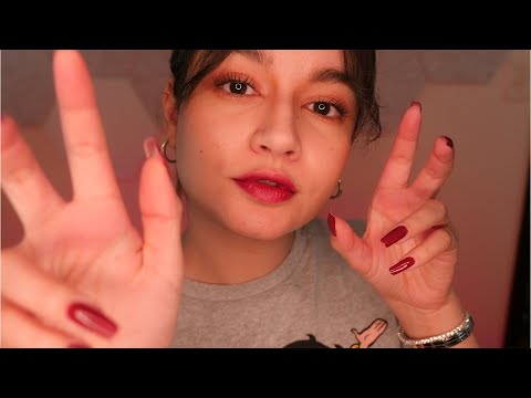 ASMR Negative Energy Pulling in 12 Mins (TkTk, Breathy, Finger Fluttering)