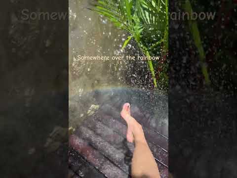 Over the rainbow #rainbow #feet #arch #toes #usa