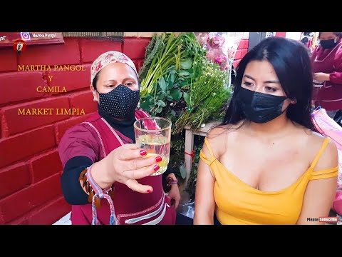 MARTHA ♥ PANGOL & CAMILA, MARKET LIMPIA (Feria Libre Cuenca), SPIRITUAL CLEANSING, MASSAGE, ASMR