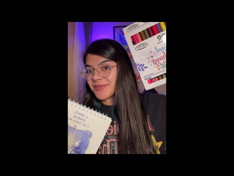 ASMR en vivo 💖 acompáñame a pintar 😴